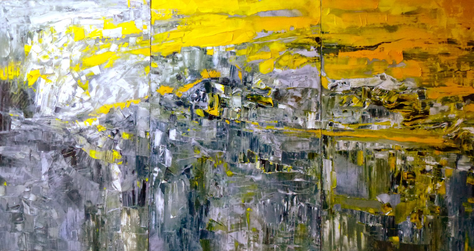 huile sur toile, Alina Cociere