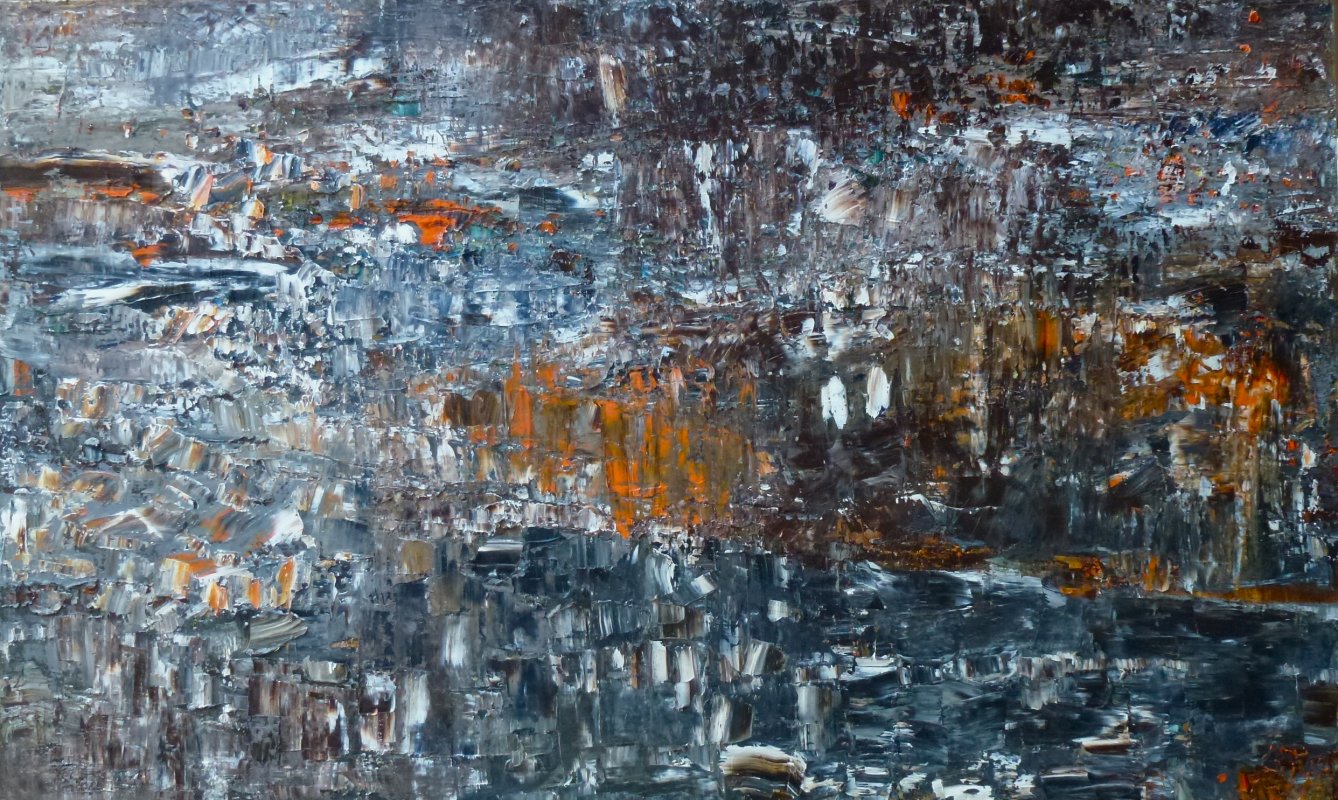 huile sur toile, Alina Cociere