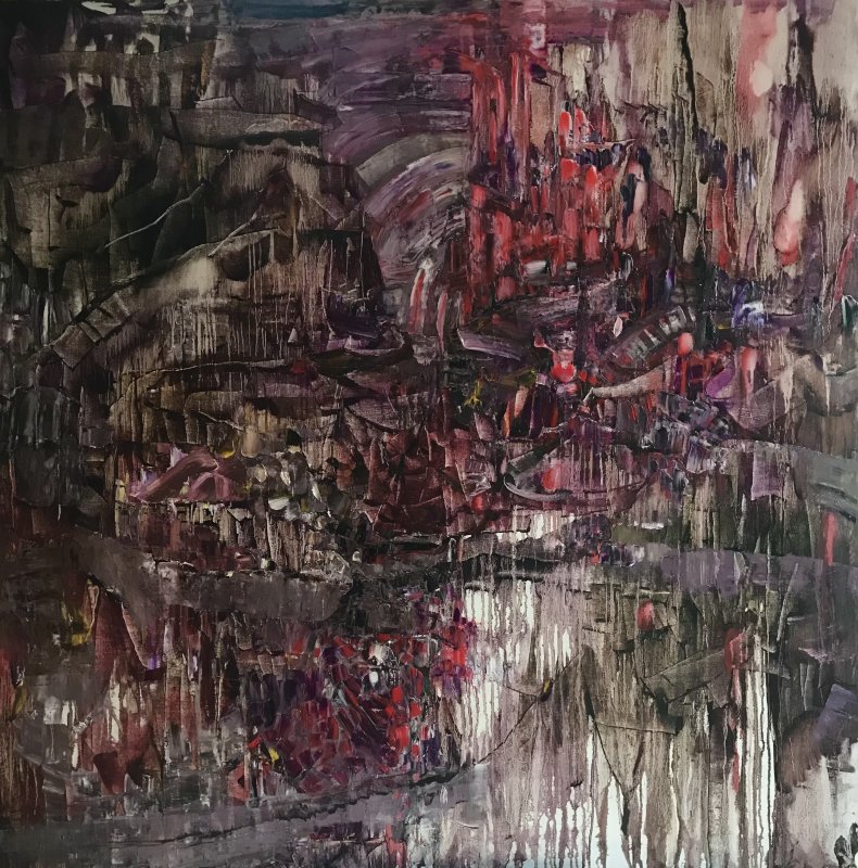 huile sur toile, Alina Cociere