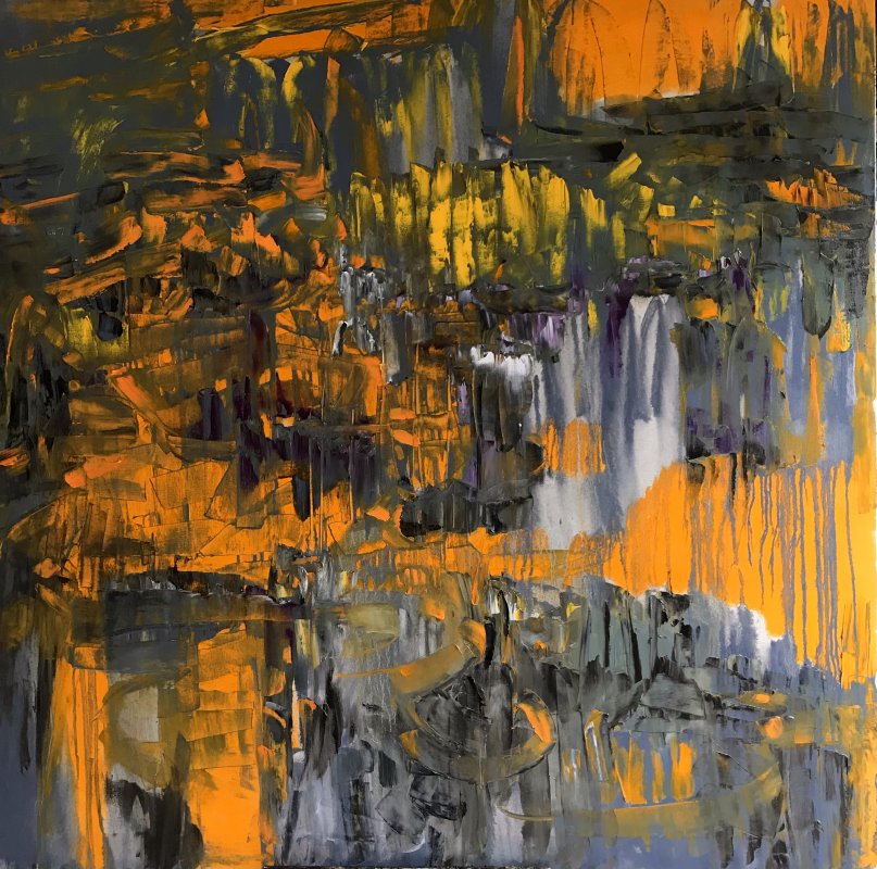 huile sur toile, Alina Cociere