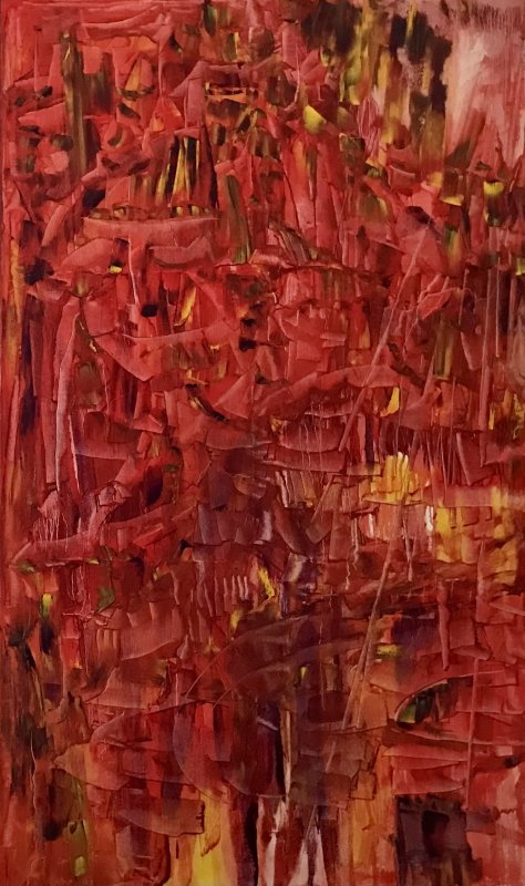 huile sur toile, Alina Cociere