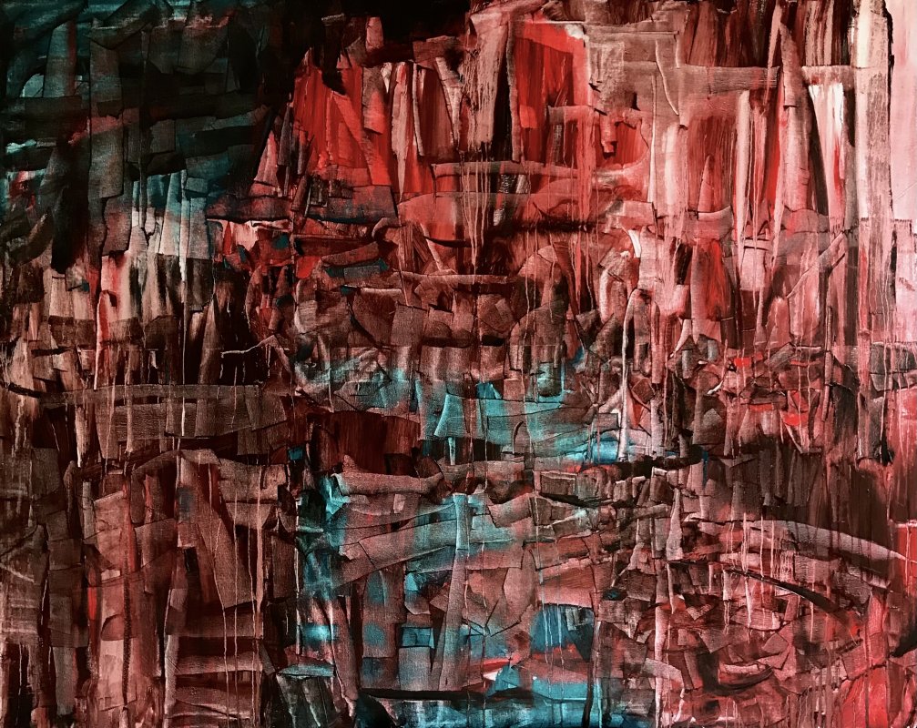 huile sur toile, Alina Cociere