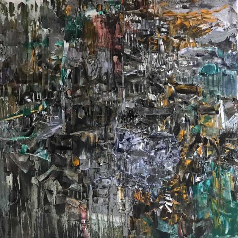 huile sur toile, Alina Cociere