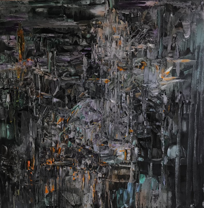 huile sur toile, Alina Cociere