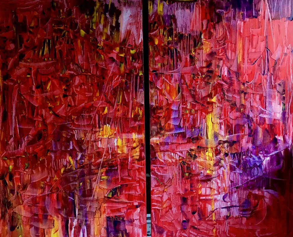 huile sur toile, Alina Cociere