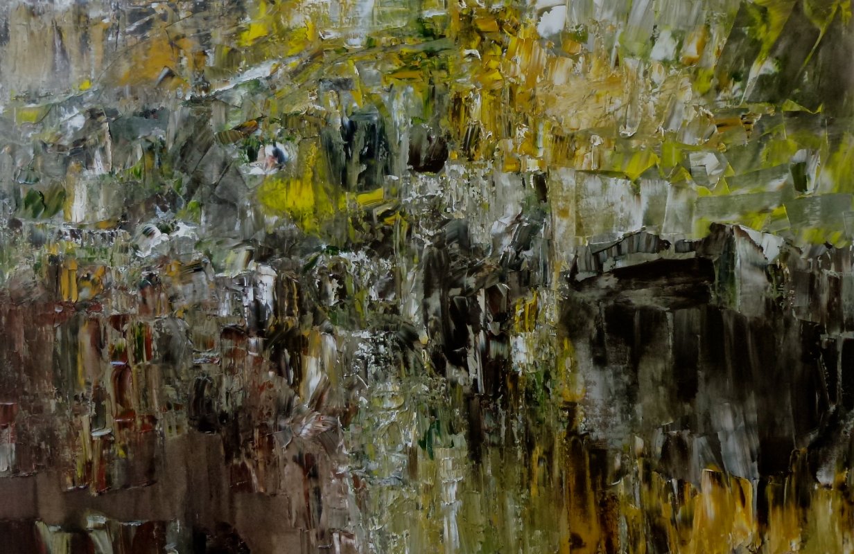 huile sur toile, Alina Cociere