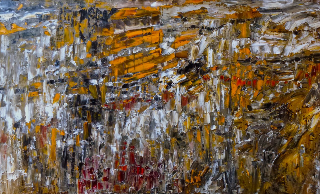 huile sur toile, Alina Cociere