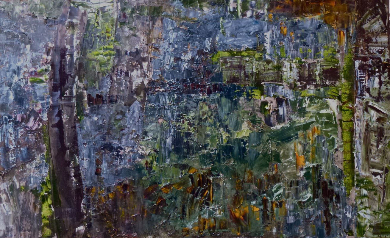 huile sur toile, Alina Cociere