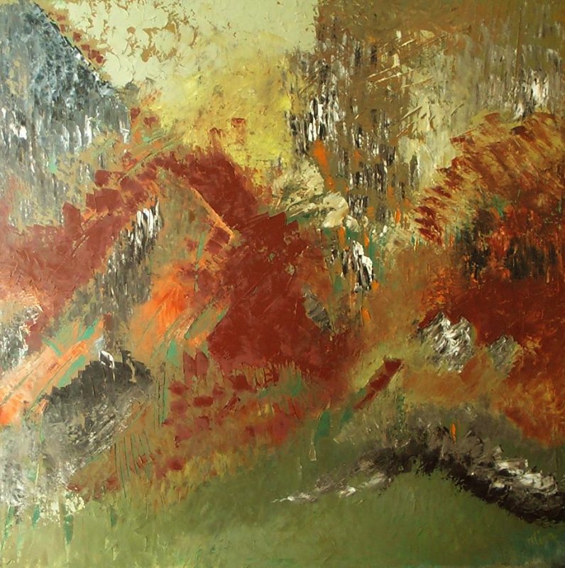 huile sur toile, Alina Cociere