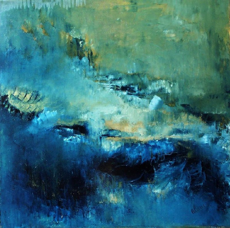 huile sur toile, Alina Cociere