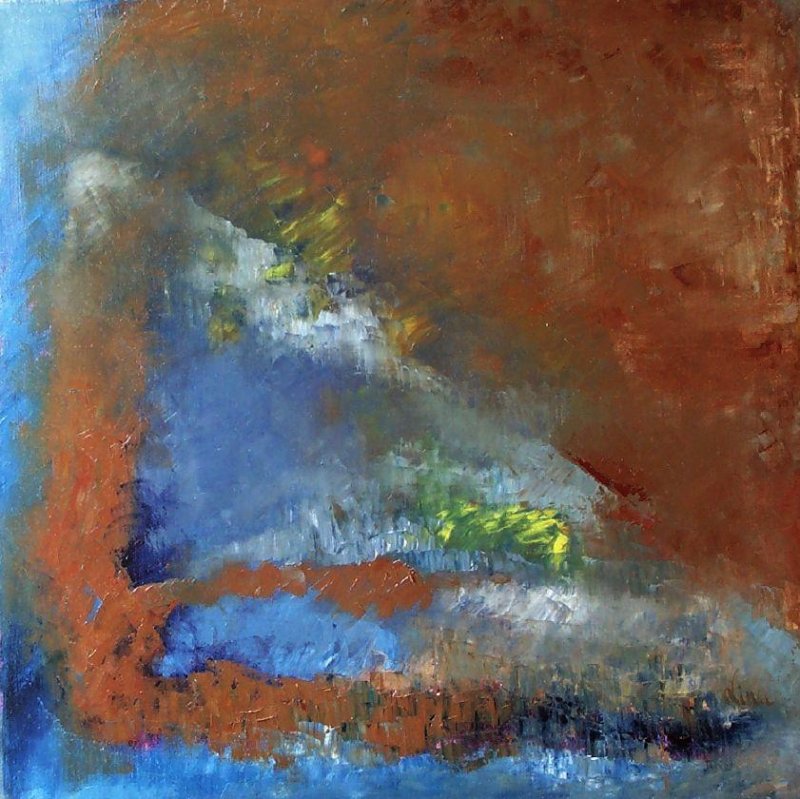 huile sur toile, Alina Cociere