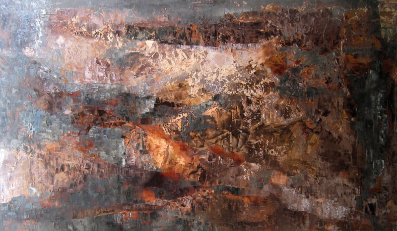 huile sur toile, Alina Cociere