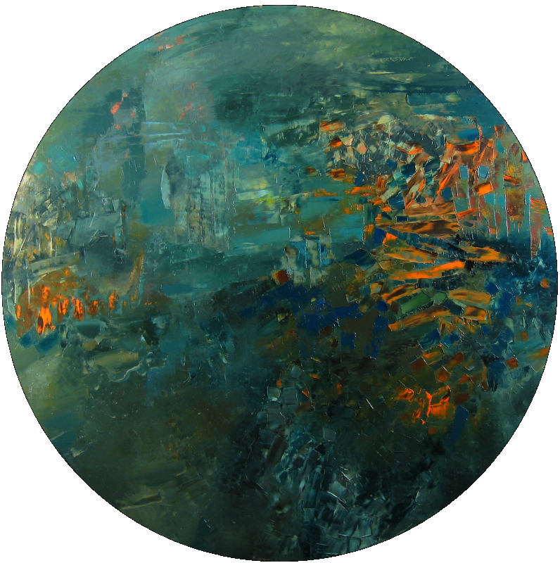 huile sur toile, Alina Cociere