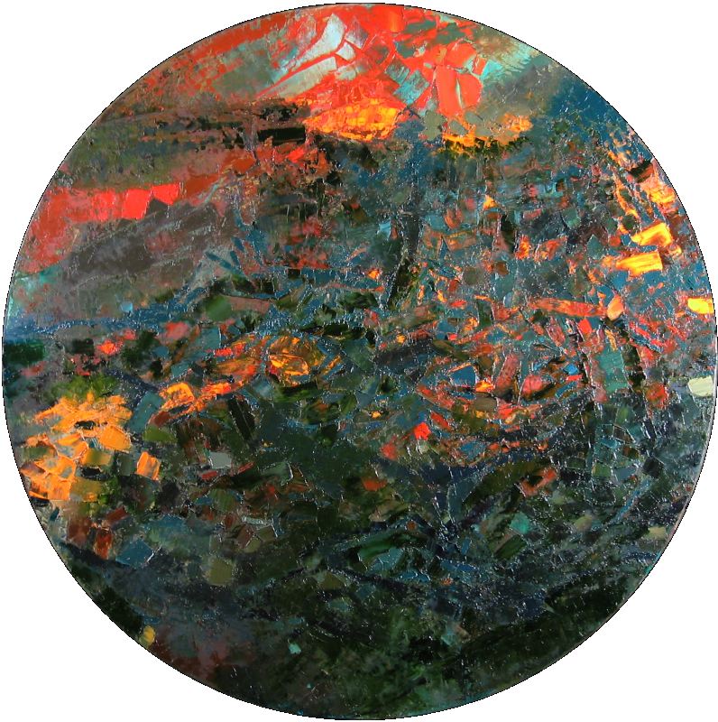 huile sur toile, Alina Cociere